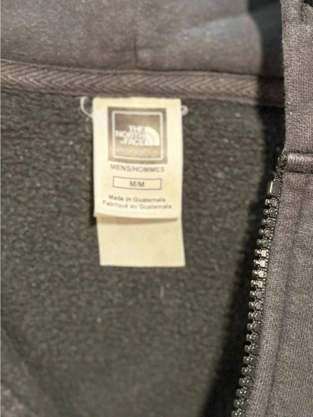 The North Face zip front